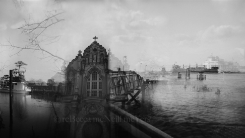 St Joseph's Landing by Rebecca McNeill Meyers | Multiple image photograph created using film, printed on durable canvas (no framing needed), or as St Joseph's Landing